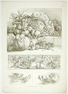 Huet Jean Baptiste I Prints: Plate Three of 38 from Oeuvres de J. B. Huet, 1796–99. Creator: Jean Baptiste Marie Huet
