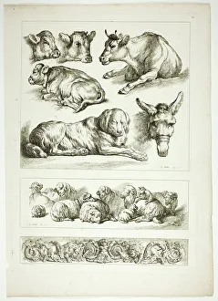 Huet Jean Baptiste I Prints: Plate Twenty of 38 from Oeuvres de J