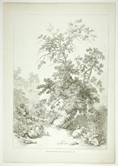 Huet Jean Baptiste I Prints: Plate Six of 38 from Oeuvres de J. B. Huet, 1796–99. Creator: Jean Baptiste Marie Huet