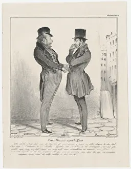 Businessmen Prints: Plate 39: Robert Macaire agent d'affaires