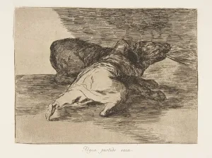 Distress Gallery: Plate 40 from The Disasters of War (Los Desastres de La Guerra): He ge