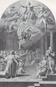 Bartolommeo Crivellari Gallery: Plate 40: the division of the elect from the reprobate, 1756