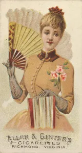 Schumacher And Prints: Plate 41, from the Fans of the Period series (N7) for Allen &amp