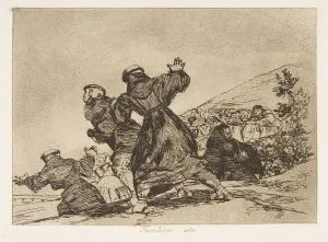 Chaotic Prints: Plate 43 from The Disasters of War (Los Desastres de la Guerra): This