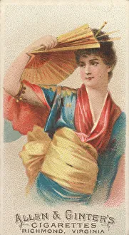 Schumacher And Prints: Plate 43, from the Fans of the Period series (N7) for Allen &amp