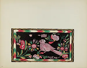 Plate 44: Painted Chest Design: From Portfolio Spanish Colonial Designs of New Mexico, 1935 / 1942. Creator: Unknown