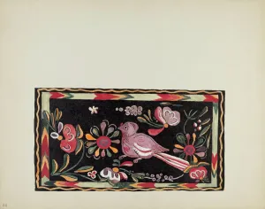 Plate 44: Painted Chest Design: From Portfolio Spanish Colonial Designs of New Mexico, 1935 / 1942. Creator: Unknown