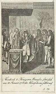 Frederick Iii Prints: Plate 5 for History of Brandenburg for 1793, 1792. Creator: Daniel Nikolaus Chodowiecki