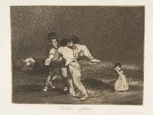 Disasters Of War Prints: Plate 50 from The Disasters of War (Los Desastres de la Guerra): Un