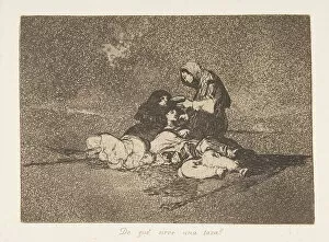 Starving Collection: Plate 59 from The Disasters of War (Los Desastres de la Guerra): Wh