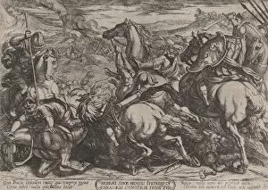 Canaan Gallery: Plate 6: The Israelites Defeated by the Canaanites for Having Disobeyed Moses... ca