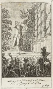 Plate 6 for Oliver Goldsmith's The Vicar of Wakefield, 1776. Creator: Daniel Berger