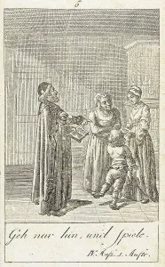 Plate 6 for Shakespeare's Macbeth, 1784. Creator: Daniel Nikolaus Chodowiecki