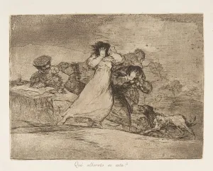 Distress Gallery: Plate 65 from The Disasters of War (Los Desastres de la Guerra