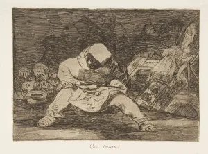 Insanity Prints: Plate 68 from The Disasters of War (Los Desastres de la Guerra