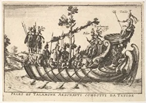 River Arno Prints: Plate 7: Peleo et Talamone Argonauti condotti da Tetide
