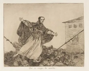 Balancing Act Gallery: Plate 77 from The Disasters of War (Los Desastres de la Guerra