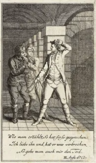 Plate 8 from The Deserter by Sedaine, 1775. Creator: Daniel Berger