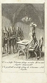 Plate 8 for History of the Middle Ages, 1793. Creators: Daniel Nikolaus Chodowiecki, Eberhard Siegfried Henne