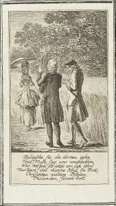 Morality Prints: Plate 8 for Moral and Satiric Content, 1778. Creator: Daniel Nikolaus Chodowiecki