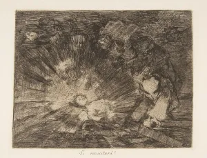 War Of Independence Prints: Plate 80 from The Disasters of War (Los Desastres de la Guerra): Wil