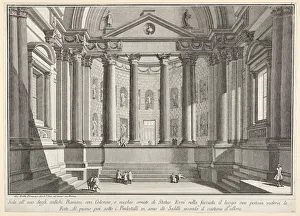 Plate 9: Colonnaded hall according to the custom of the ancient Romans