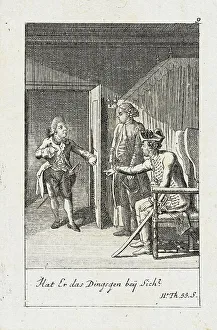 Johann Gottwerth Muller Prints: Plate 9 for J.G. Muller's Siegfried von Lindenberg