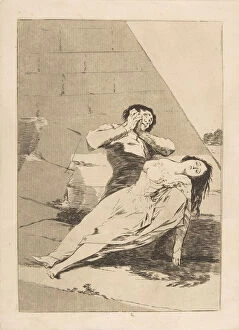 Pyramid Gallery: Plate 9 from Los Caprichos : Tantalus (Tantalo.), 1799. Creator: Francisco Goya