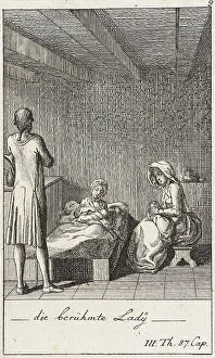 Plate 9 for Thomas Smollett's The Adventures of Peregrine Pickle, 1785. Creator: Daniel Nikolaus Chodowiecki