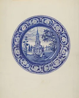 Wall Decoration Prints: Plate, c. 1936. Creator: Florian Rokita