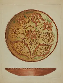 Emanuel Hedwig Prints: Plate. Creator: Hedwig Emanuel