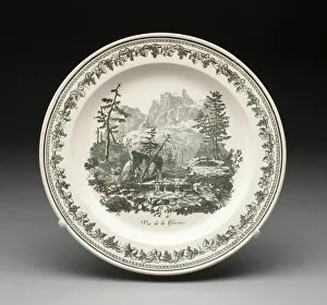 Plate, Creil, 1800 / 50. Creator: Creil Pottery