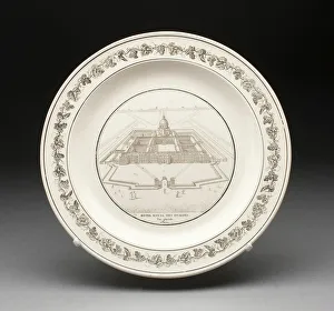 Plate, Creil, 1800/50. Creator: Creil Pottery