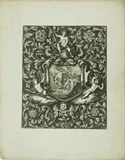 Complex Prints: Plate Eleven, from A New Book of Ornaments, 1704. Creator: Simon Gribelin