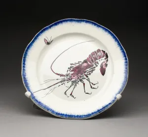 Fa And Xef Prints: Plate, France, 1866 / 75. Creators: Felix Bracquemond, Creil Pottery