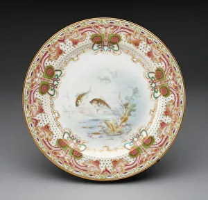 Plate, France, c. 1900. Creator: Theodore Haviland