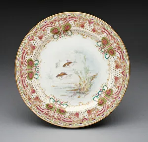 Plate, France, c. 1900. Creator: Theodore Haviland
