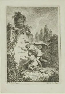 Plate from, Nella Venuta, 1764. Creator: Franz Edmund Weirotter