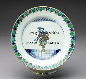 Plate, Jingdezhen, c. 1721 / 25. Creator: Jingdezhen Porcelain
