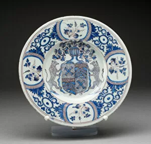 Blazon Gallery: Plate, Marseille, Late 17th / early 18th century. Creator