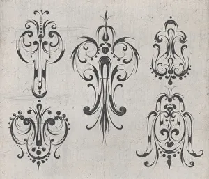 Plate from the Print Series Grateske voer golt smeden Schrijnwerkers Ende andere... ca. 1610-1630. Creator: Meinert Gelijs