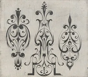 Plate from the Print Series Grateske voer golt smeden Schrijnwerkers Ende andere... ca. 1610-1630. Creator: Meinert Gelijs