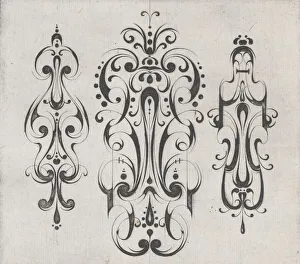 Plate from the Print Series Grateske voer golt smeden Schrijnwerkers Ende andere... ca. 1610-1630. Creator: Meinert Gelijs