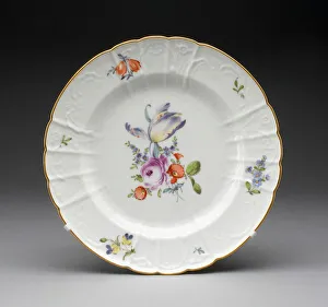 St Petersburg Rossiya Rep Russia Gallery: Plate, Saint Petersburg, 1796 / 1801. Creator: Russian Imperial Porcelain Factory