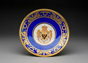 Plate, Saint Petersburg, 1855 / 81. Creator: Russian Imperial Porcelain Factory