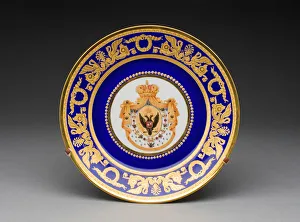 Plate, Saint Petersburg, 1855 / 81. Creator: Russian Imperial Porcelain Factory