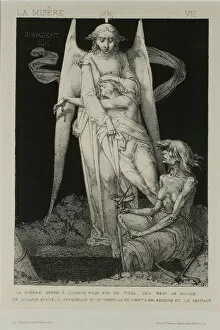 Rambert Charles Gallery: Plate Seven from Misery, 1851. Creator: Charles Rambert