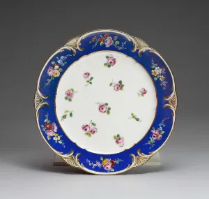 Plate, Sevres, 1771. Creator: Sevres Porcelain Manufactory