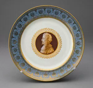 Plate, Sèvres, 1834. Creator: Sèvres Porcelain Manufactory