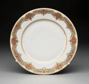 Plate, Sèvres, 1846. Creator: Sèvres Porcelain Manufactory